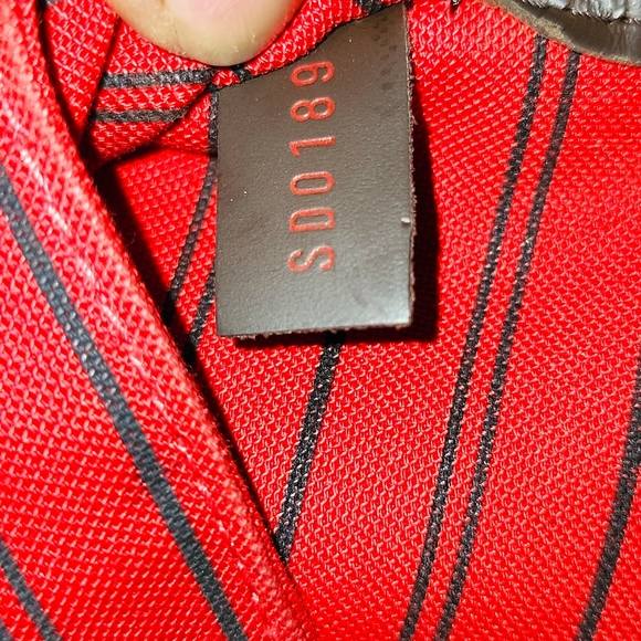 💯AUTHENTIC EUC Louis Vuitton Neverful MM Brown and Tan Checkered Bag - Picture 4 of 15